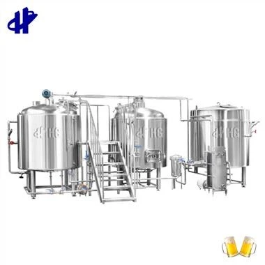 Sistem de bere de 500 L Echipament folosit din oțel inoxidabil